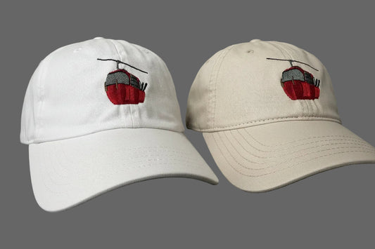 Old Red Gondola Unstructured Hat — Gore Mountain, North Creek NY