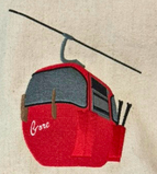 Gore 'Old Red' Gondola Pillow